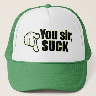 Gorra De Camionero ¡Señor, chupa!