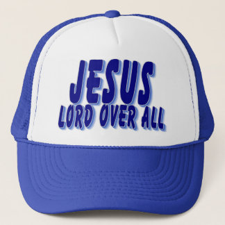 Gorra De Camionero Señor de Jesús sobre todos