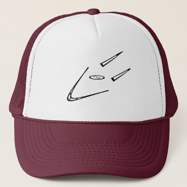 Gorra De Camionero Señor Happy Face (Anverso)