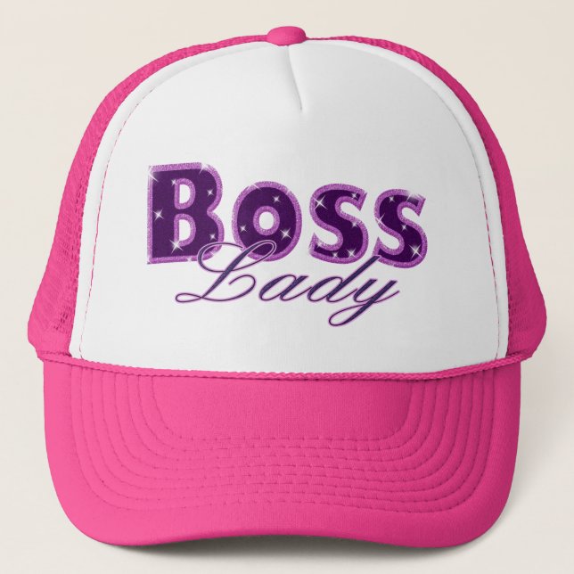 Gorra De Camionero Señora Bling de Boss (Anverso)