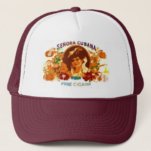 GORRA DE CAMIONERO SENORA CUBANA
