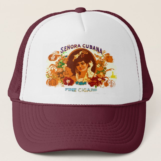 GORRA DE CAMIONERO SENORA CUBANA (Anverso)