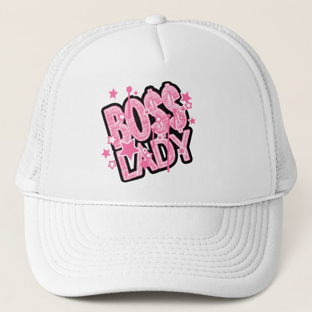 Gorra De Camionero Señora Hat de BO$$ (Anverso)