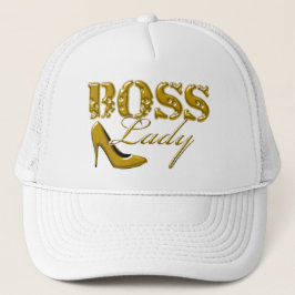 Gorra De Camionero Señora linda Gold Design de Boss