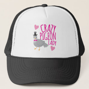 Gorra De Camionero señora loca de la paloma