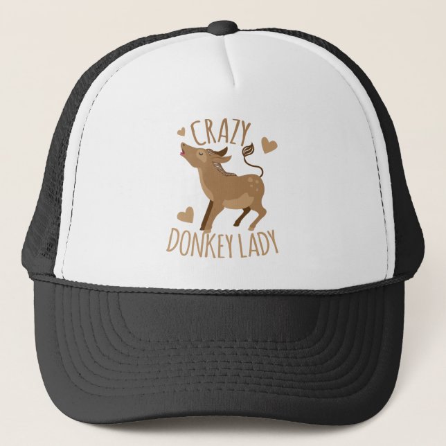 Gorra De Camionero señora loca del burro (Anverso)