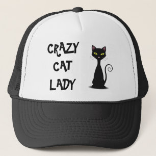 GORRA DE CAMIONERO SEÑORA LOCA HAT DEL CAT