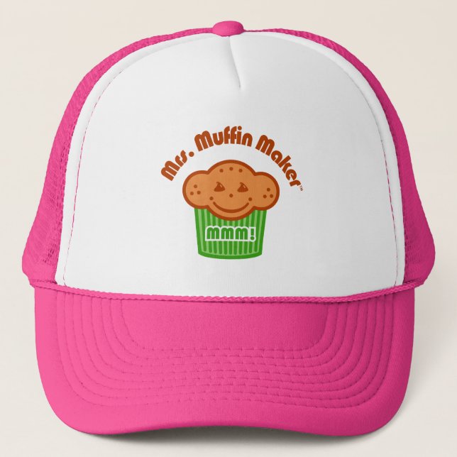 Gorra De Camionero Señora Muffin Maker (Anverso)