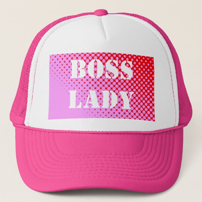Gorra De Camionero Señora Pink Hat de Boss (Anverso)