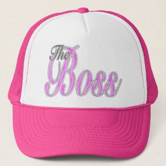 Gorra De Camionero Señora rosada Hat de Boss