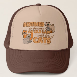 Gorra De Camionero Señora With Lots de gatos