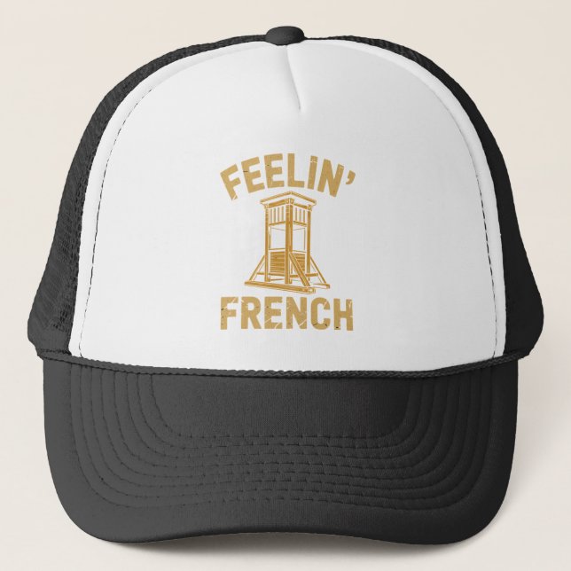 Gorra De Camionero Sensación de Guillotine de la Vintage francesa (Anverso)