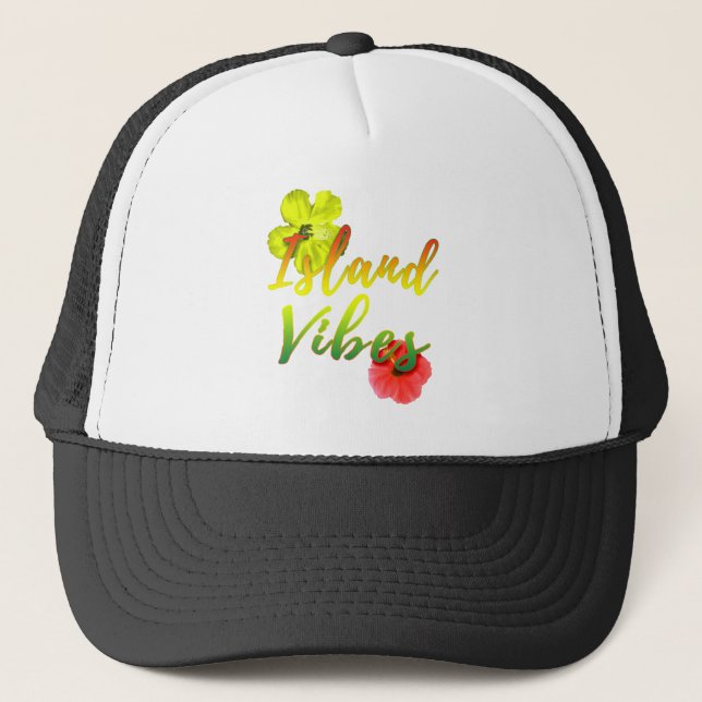 Gorra De Camionero Sensación de la isla (Anverso)