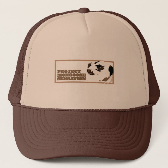 Gorra De Camionero Sensación de la mangosta del proyecto (Anverso)