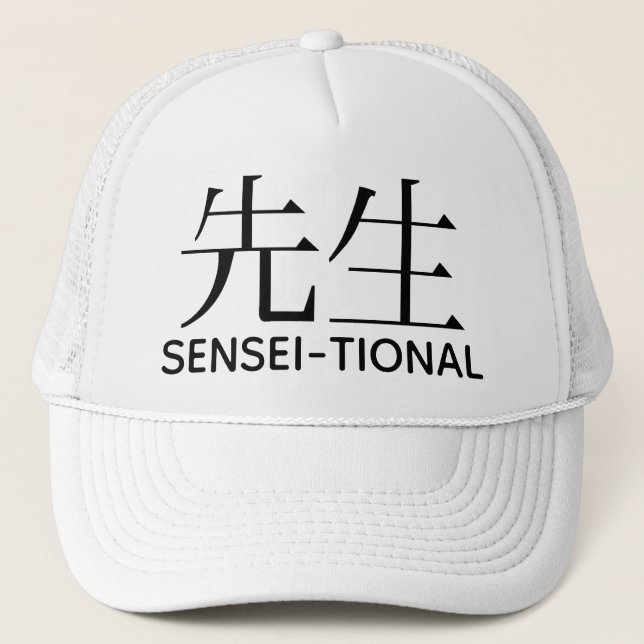 GORRA DE CAMIONERO SENSEI-TIONAL (Anverso)