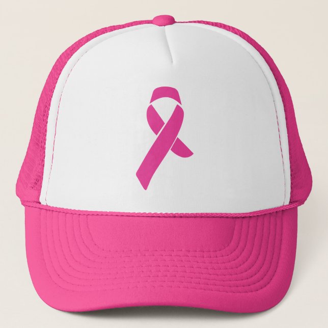 Gorra De Camionero Sensibilización sobre el cáncer de mama Calabaza r (Anverso)