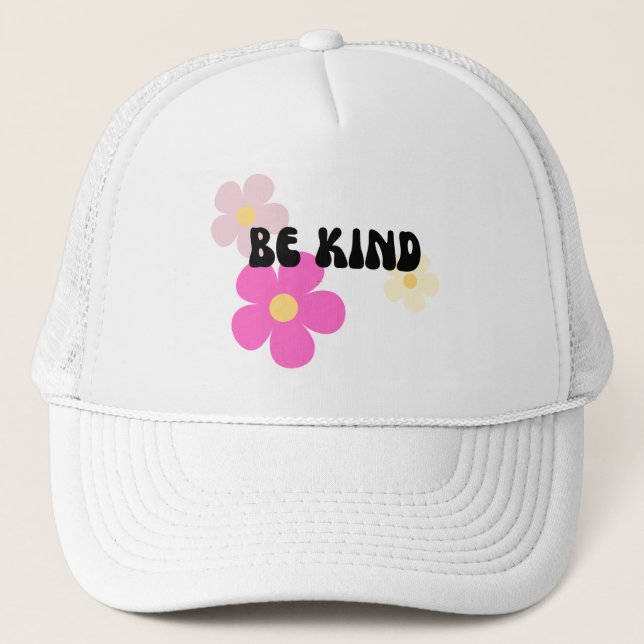 Gorra De Camionero Ser amable (Anverso)