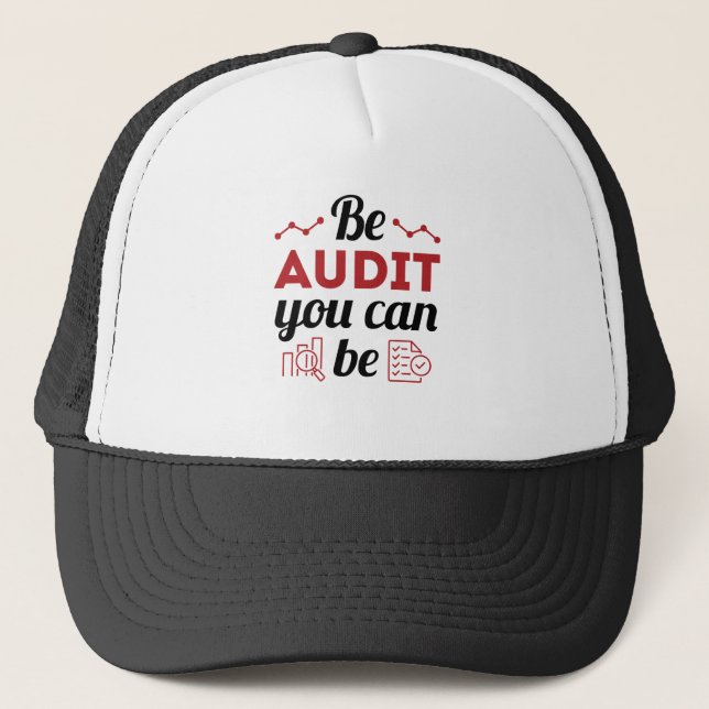 Gorra De Camionero Ser Auditor Puede Ser Funcionario Auditor De Audit (Anverso)