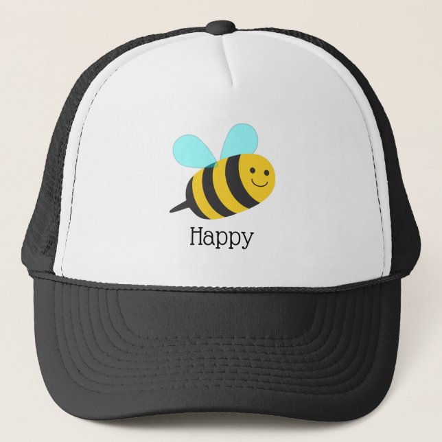 Gorra De Camionero Ser feliz (Anverso)
