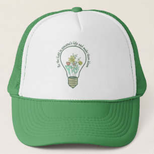 Gorra De Camionero SER LA LUZ EN LA VIDA DE ALGUIEN... inspirador.