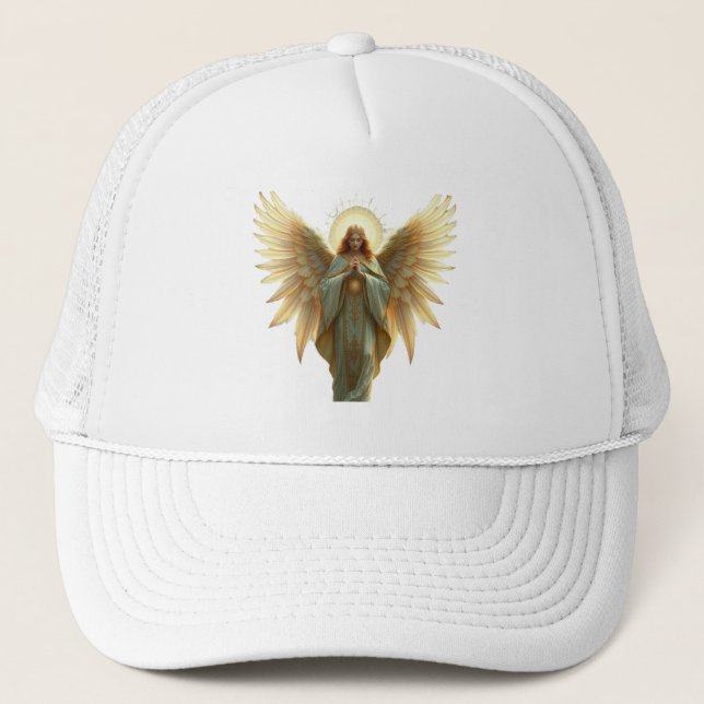 Gorra De Camionero „Seraphim – Flammen des Lichts, Wächter der Seele“ (Anverso)