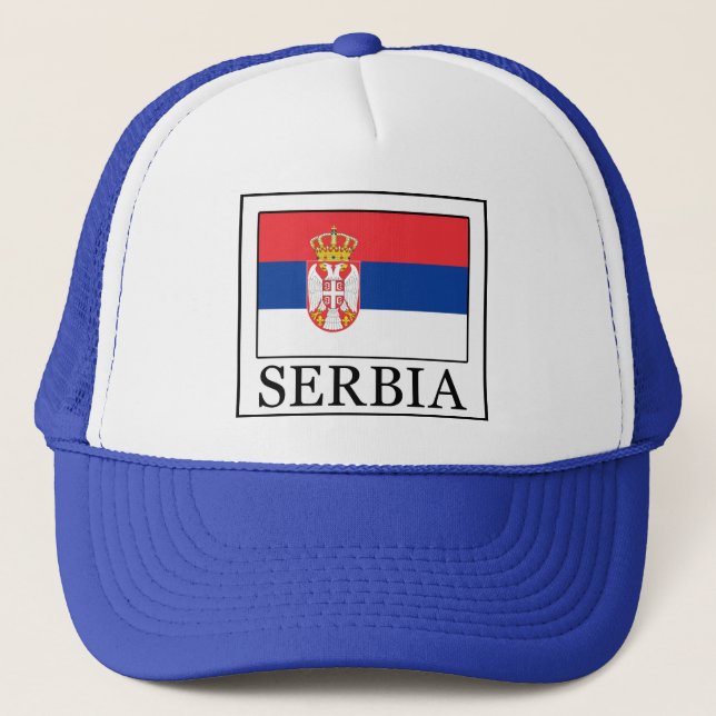 Gorra De Camionero Serbia (Anverso)