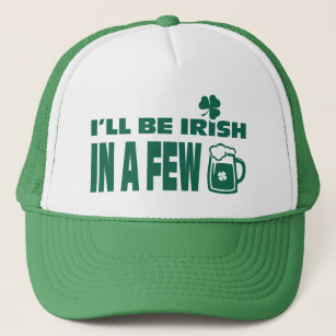 Gorra De Camionero Seré irlandés con unas cervezas. Día de San Patric