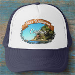 Gorra De Camionero Serene Yelapa Capitán 0758<br><div class="desc">Pintura de la colección "Serene Yelapa 0758" Mantén el sol fuera de tus ojos con gorras personalizados y crea un accesorio esencial que nunca dejarás atrás. Personalice en la página del producto o haga clic en el botón personalizar para obtener más opciones de diseño. Diseño creado a partir de mi...</div>