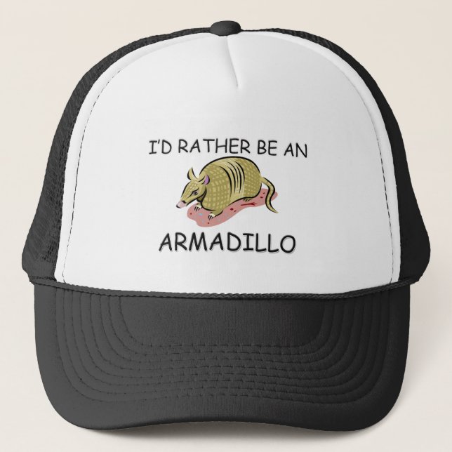 Gorra De Camionero Sería bastante un armadillo (Anverso)