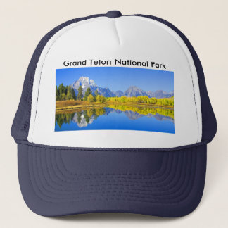 Gorra De Camionero Serie magnífica 1 del parque nacional de Teton