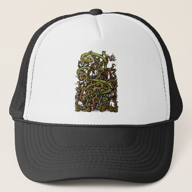 Gorra De Camionero Serpent Thorns (Anverso)