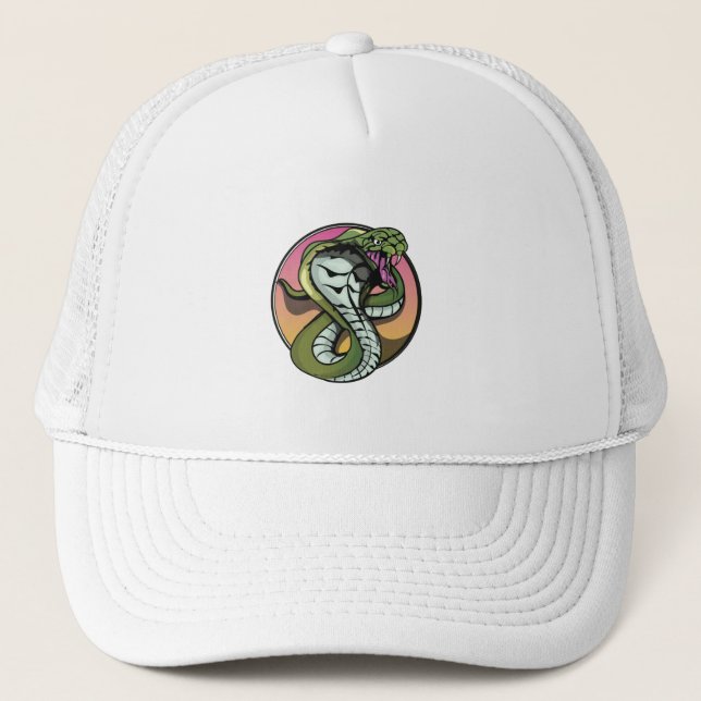 Gorra De Camionero Serpiente (Anverso)