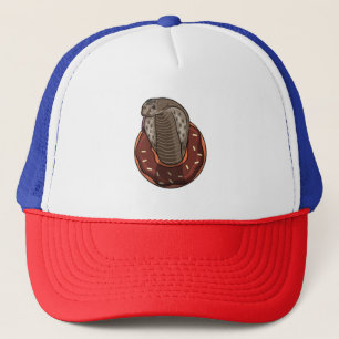 Gorra De Camionero Serpiente con donut