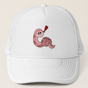 Gorra De Camionero Serpiente con manchas rojas