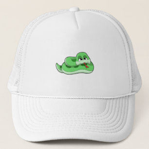 Gorra De Camionero Serpiente con manchas verdes