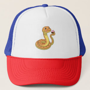 Gorra De Camionero Serpiente con Muffin