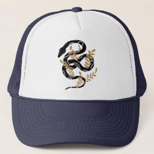 Gorra De Camionero Serpiente con plantas