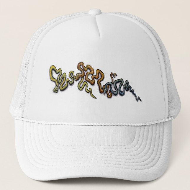 Gorra De Camionero Serpientes (Anverso)