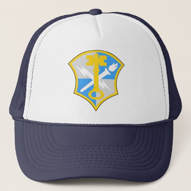 Gorra De Camionero Servicio de Inteligencia y Seguridad SSI (Anverso)