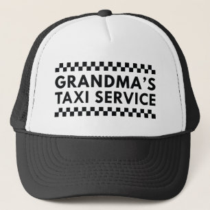 Gorra De Camionero Servicio de taxi de la abuela