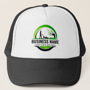 Gorra De Camionero Servicio Profesional de Cuidado de Césped Verde pa