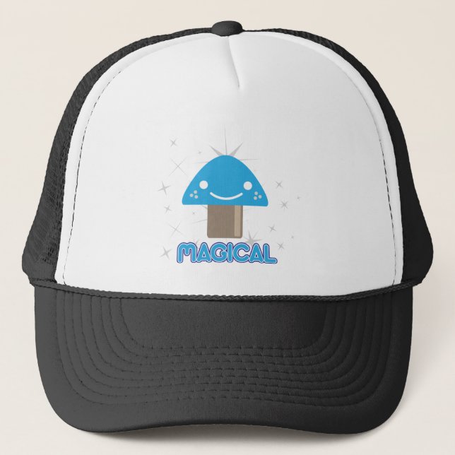 Gorra De Camionero Seta mágica Kawaii (Anverso)