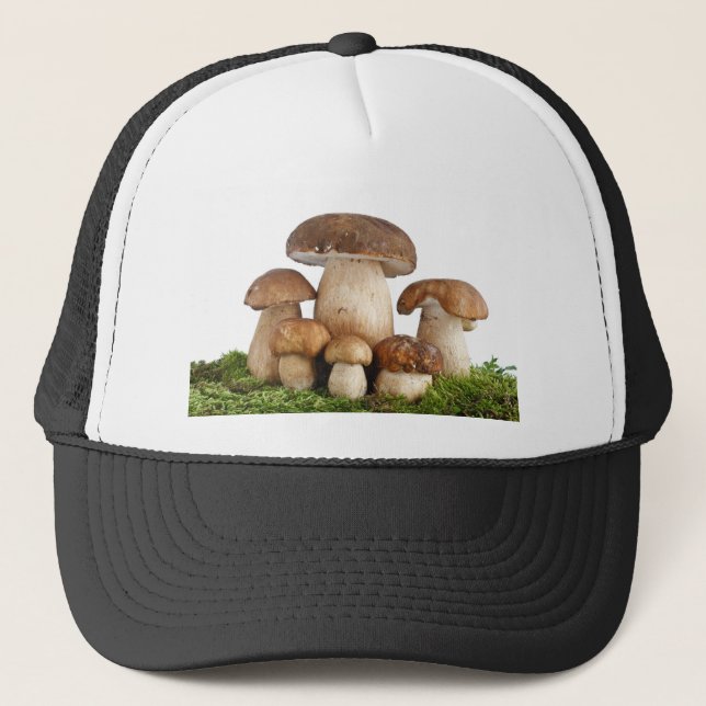 Gorra De Camionero Setas Edulis del boleto (Anverso)