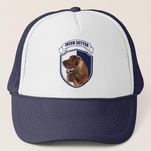 Gorra De Camionero Séter de Irlanda (Anverso)