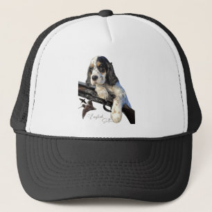 Gorra De Camionero Setter inglés, adorable perrito T-Shirt