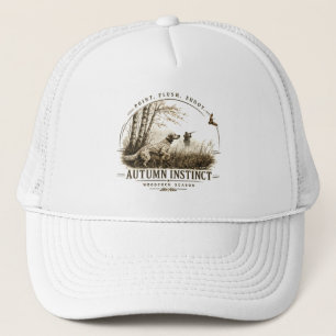 Gorra De Camionero Setter inglés, caza de chocha