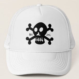 GORRA DE CAMIONERO SEVEN SKULL BY MASANSER PIXELAT