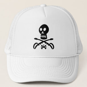 GORRA DE CAMIONERO SEVEN SKULL BY MASANSER PIXELAT