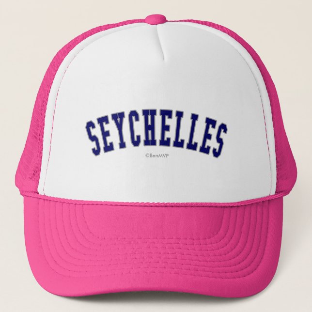 Gorra De Camionero Seychelles (Anverso)