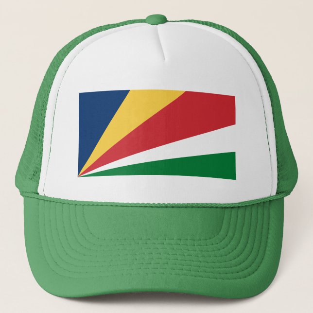 Gorra De Camionero Seychelles Flag (Anverso)